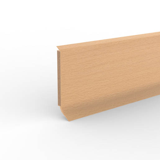 Döllken S60 2542 buche hell 5,15mt Kernsockelleiste (D058)